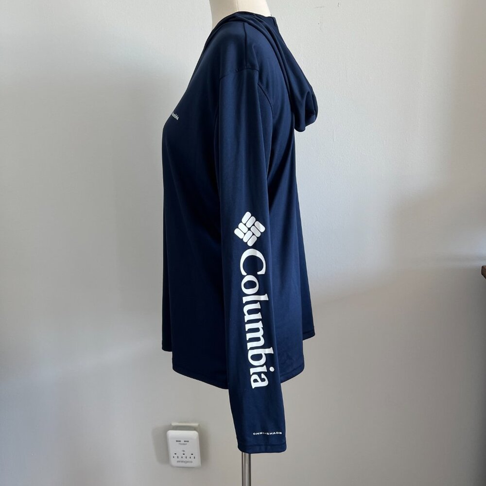 Columbia Long Sleeve Dry fit Hooded T - Picture 3 of 5